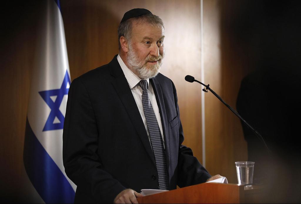 Avichai Mandelblit (Photo: AFP) הצהרה אביחי מנדלבליט על תיקי נתניהו