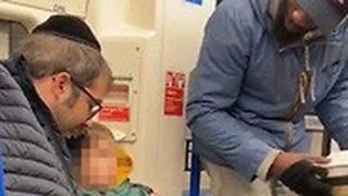 אנטישמיות ברכבת בלונדון