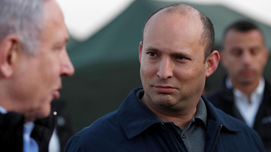 Naftali Bennett and Benjamin Netanyahu (Photo: Reuters) נפתלי בנט ובנימין נתניהו