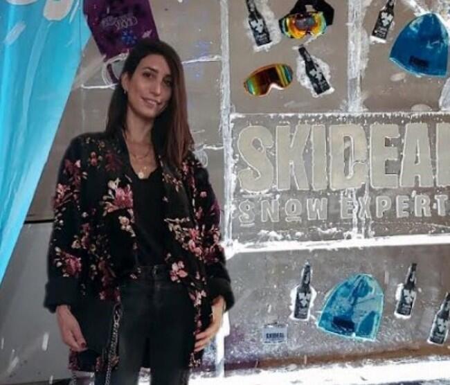 ניפגש על ההר. שרונה מרלין (צילם עבור SkiDeal: יאיר גלזר) ניפגש על ההר. שרונה מרלין