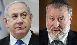 אביחי מנדלבליט ובנימין נתניהו