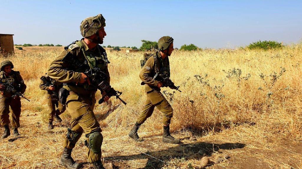תרגיל חטיבת האש החדשה 215 בזירה הצפונית