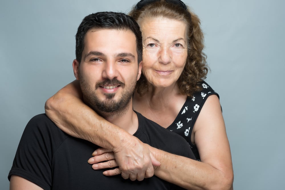 אמא ובן (צילום: Shutterstock) אמא ובן