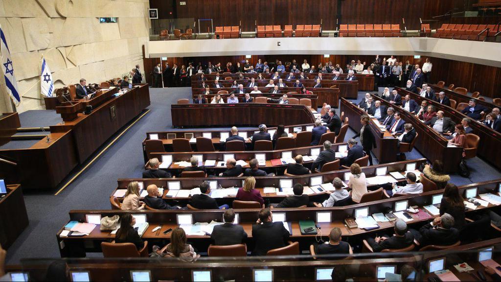 The Knesset Plenum (Photo: Alex Kolomoisky) The Knesset Plenum