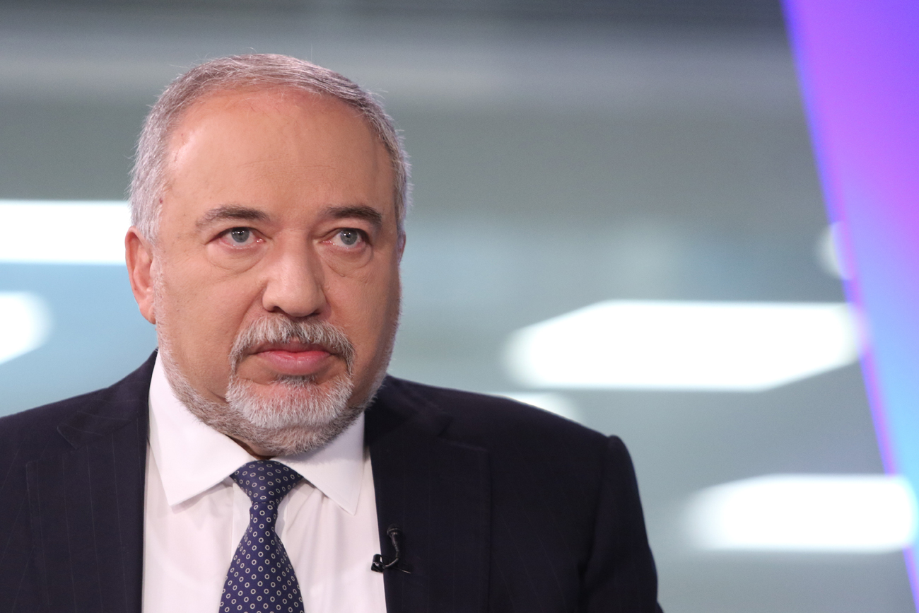 Yisrael Beytenu Chairman Avigdor Liberman (Photo: Avi Moalem) אביגדור ליברמן