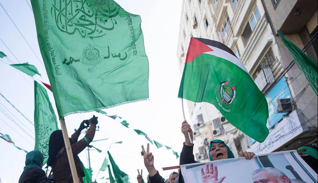 Hamas support rally (Photo: AP) Hamas support rally