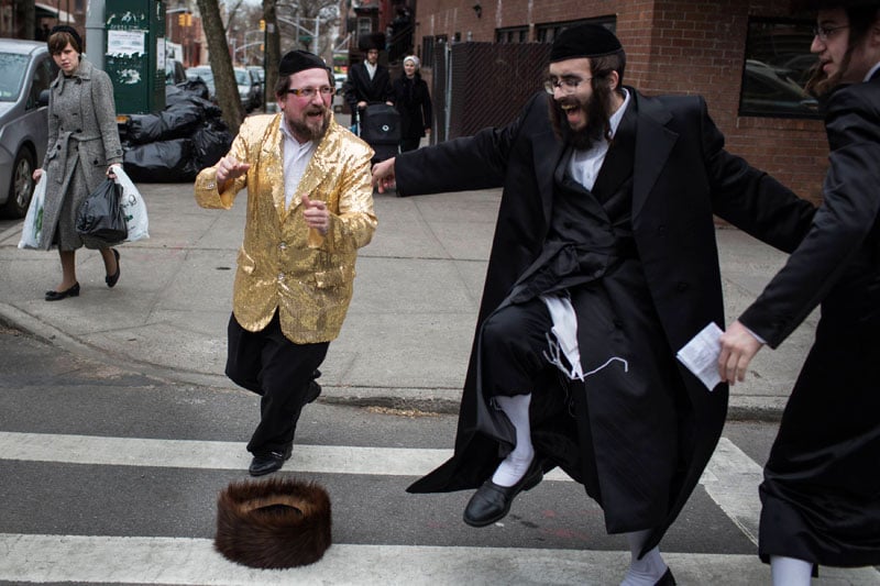 Haredi Jews celebrate the Purim holiday in New York (Photo: Reuters/Archive) Orthodox Jews celebrate the Purim holiday in New York