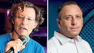 מנכ"ל אינטל ישראל יניב גרטי והיזם אביגדור וילנץ