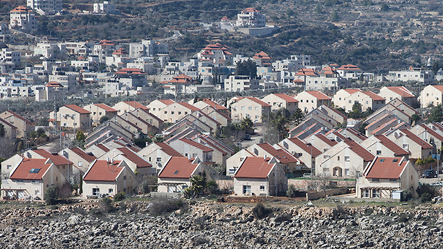 An Israeli settlement in the West Bank