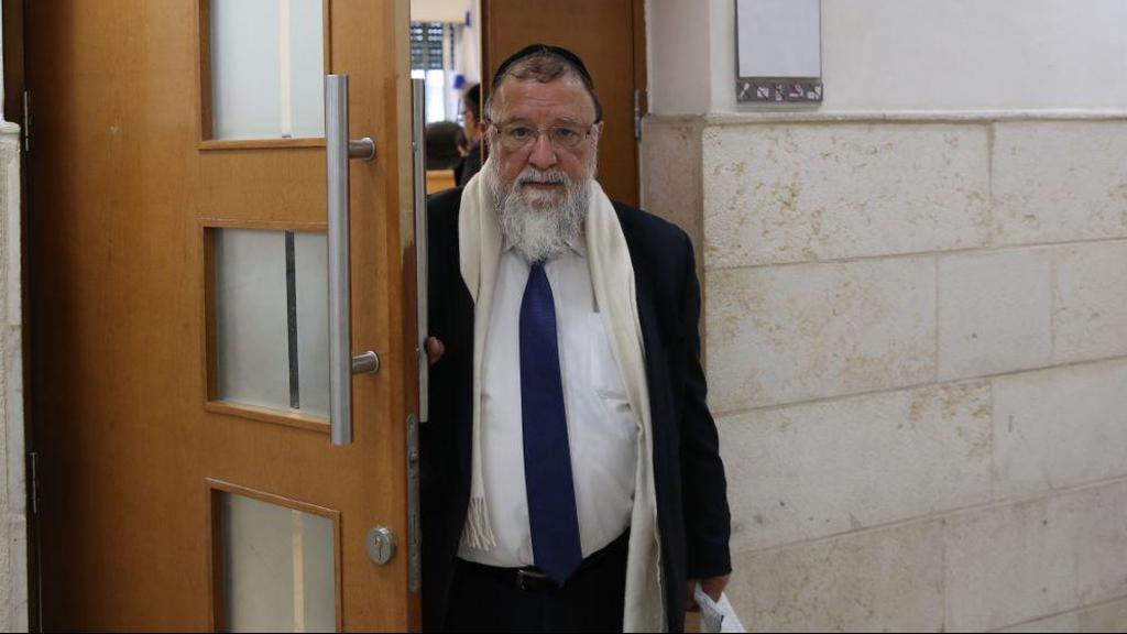 Rabbi Shalom Hazan (Photo: Alex Kolomoisky) שלום חזן בבית המשפט