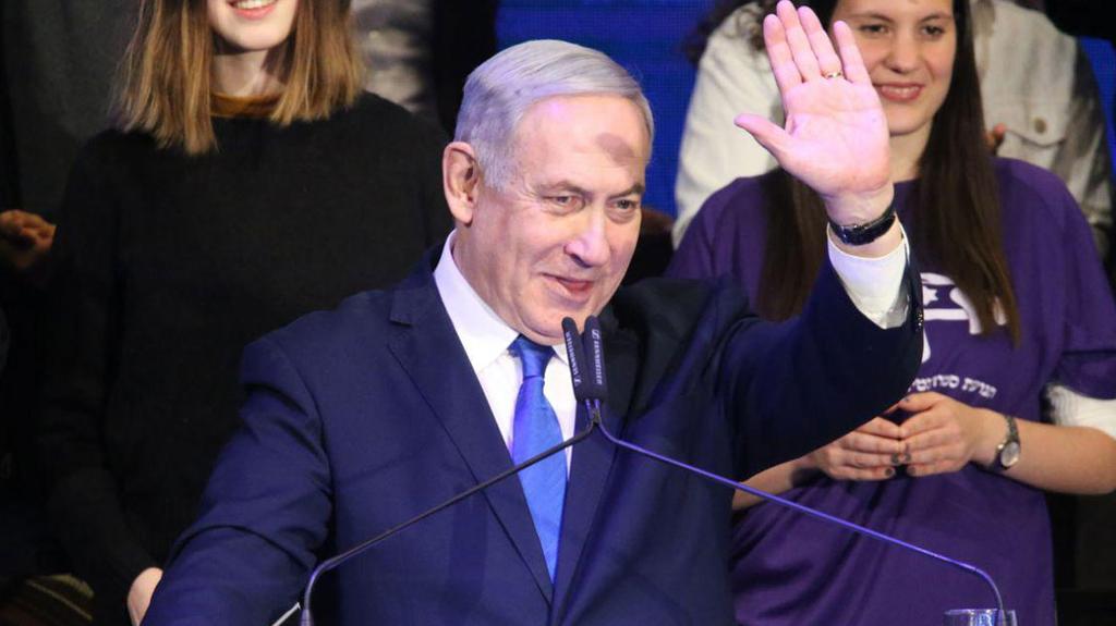 Prime Minister Benjamin Netanyahu (Photo: Moti Kimchi) הדלקת נר שמיני של חנוכה עם בנימין נתניהו שרים ו חברי כנסת ליכוד ב דן פנורמה בת"א