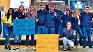 עובדי סאני מפגינים