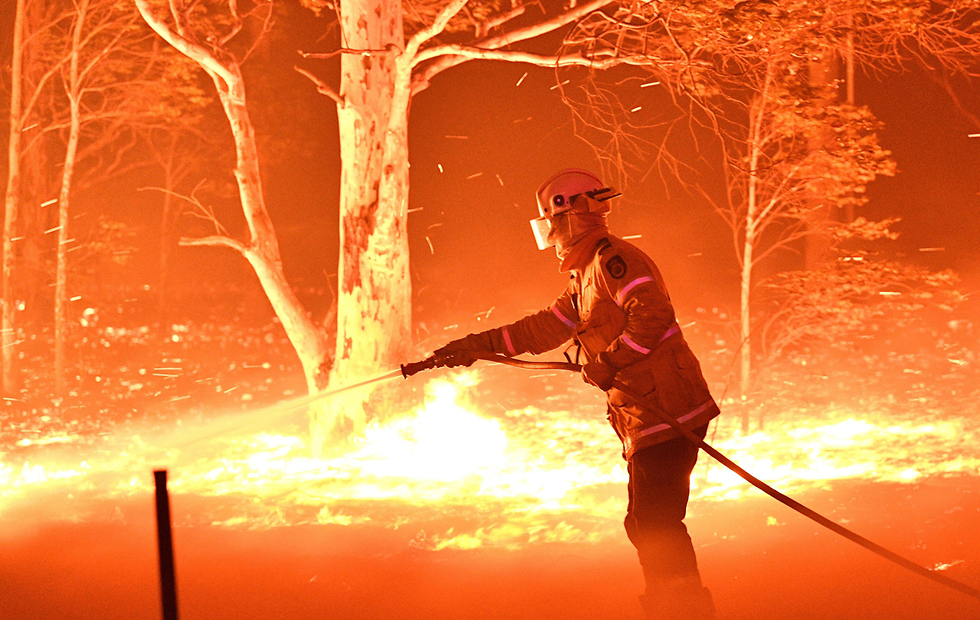 שריפות אוסטרליה אש ניו סאות' וויילס
