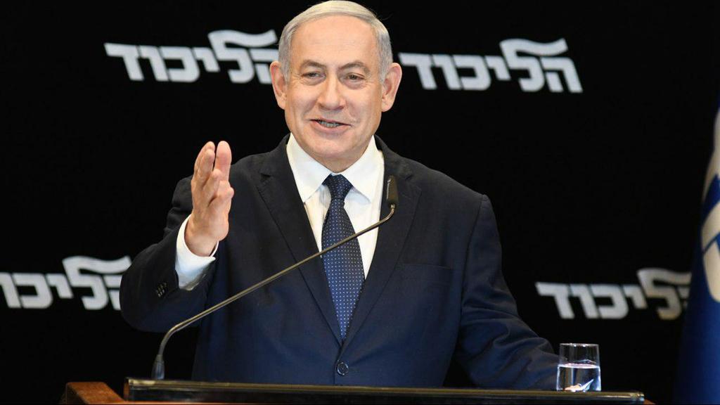 Prime Minister Netanyahu announces he is seeking immunity from prosecution (Photo: Rafi Kotz) הצהרתו של בנימין נתניהו בעניין בקשת החסינות מהעמדה לדין