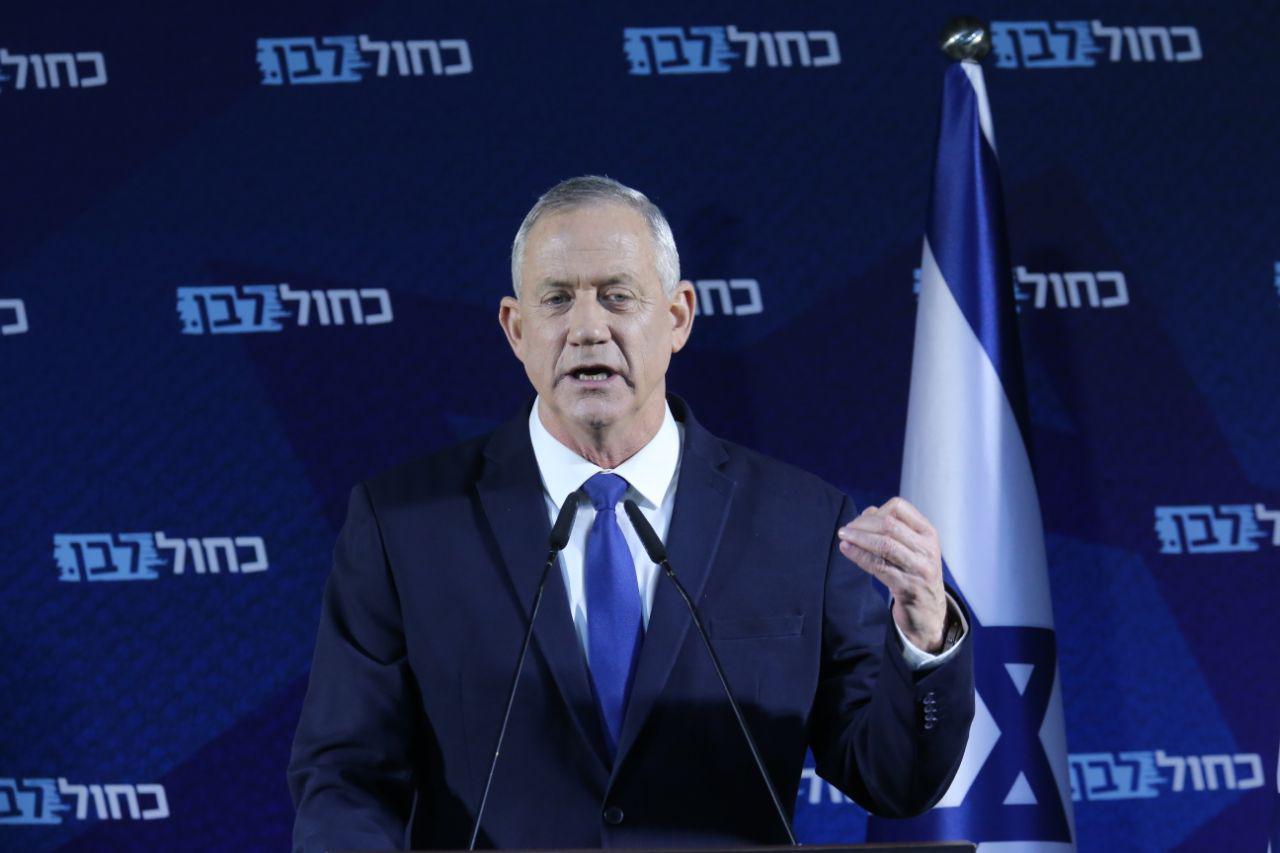 Blue & White party leader MK Benny Gantz (Photo: Moti Kimchi) בני גנץ בתגובה לבקשתו של בנימין נתניהו לחסינות מהעמדה לדין