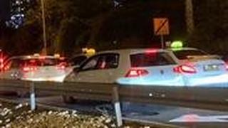 מחאת נהגי מוניות