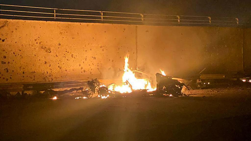 Friday assassination of Qasem Soleimani in Badhdad (Photo: AFP) Friday assassination of Qasem Soleimani in Badhdad