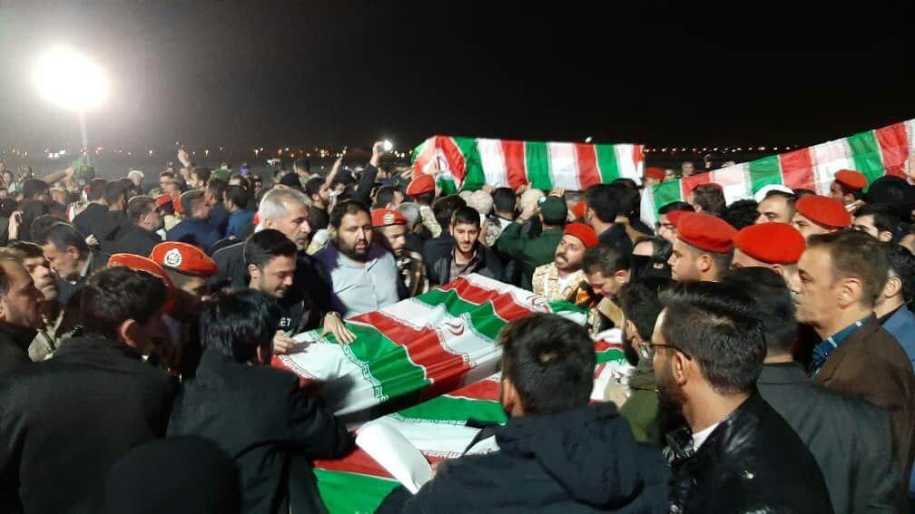 Soleimani's body brought to Iran קאסם סולימאני חסן נסראללה