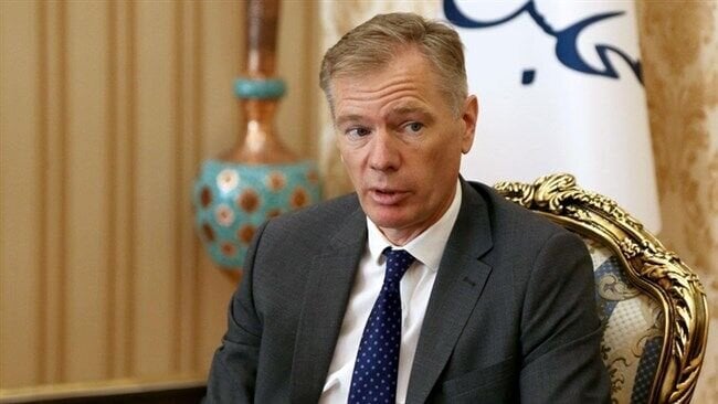 British ambassador to Iran Robert Macaire (Photo: AP) British ambassador to Iran Robert Macaire