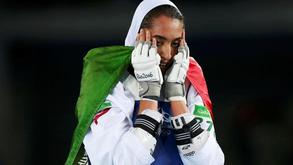 Iranian Taekwondo champion Kimia Alizadeh (Photo: Reuters) Kimia Alizadeh