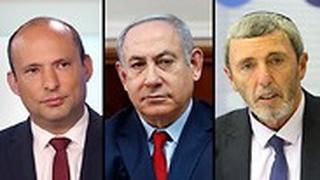 רפי פרץ בנימין נתניהו נפתלי בנט