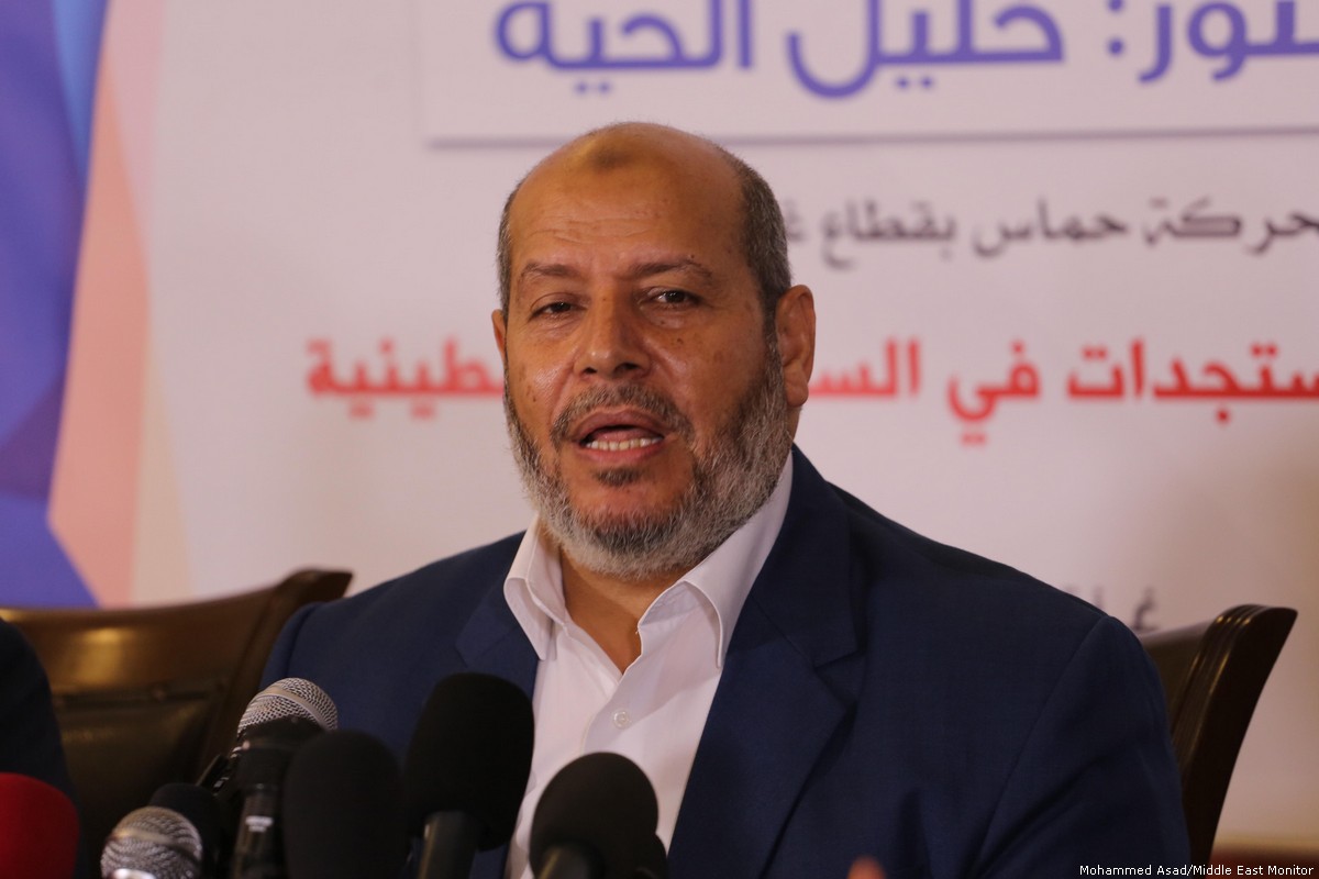 Hamas offical Khalil Al-Hayya