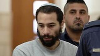 ראובן ולר הנאשם ברצח עמוס סער בהר חומה בירושלים