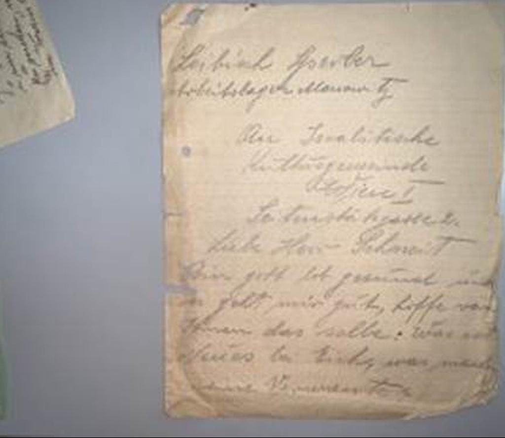 Auschwitz postcards (Photo: Courtesy of Israel's National Library) Auschwitz postcards