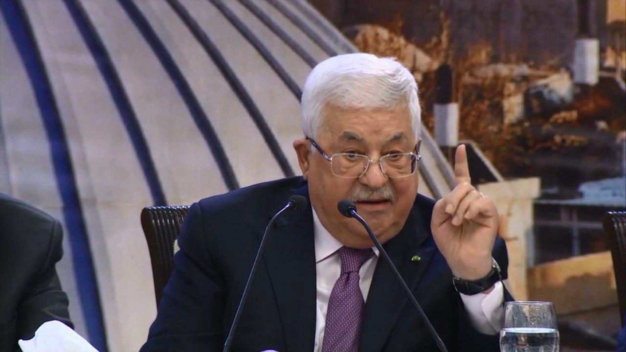 יו"ר הרשות הפלסטינית מחמוד עבאס