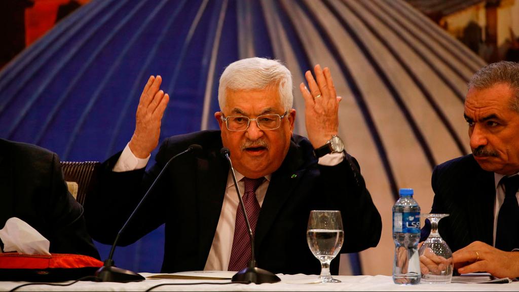 Palestinian President Mahmoud Abbas slams the U.S. peace plan at an emergency meeting of Palestinian factions in Ramallah on Tuesday (Photo: AFP) Palestinian President Mahmoud Abbas slams the U.S. peace plan at an emergency meeting of Palestinian factions in Ramallah on Tuesday