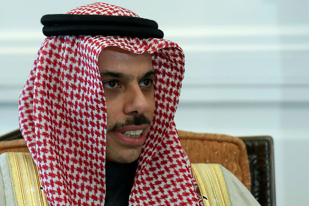 פייסל בן פרחאן שר החוץ סעודיה ערבי הסעודית