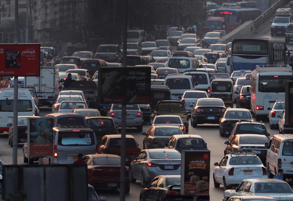 Cairo traffic (Photo: Reuters) Cairo traffic