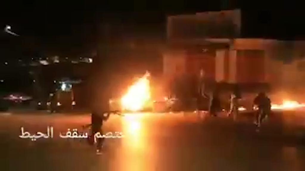  Riots in Ramallah on Wednesday night