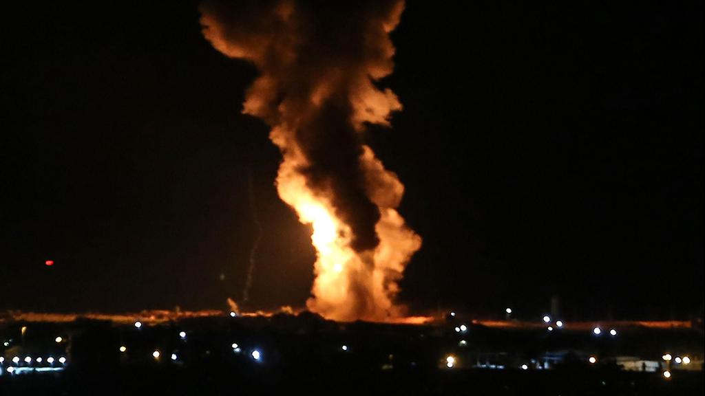 IDF strikes Rafah in the southern Gaza Strip 