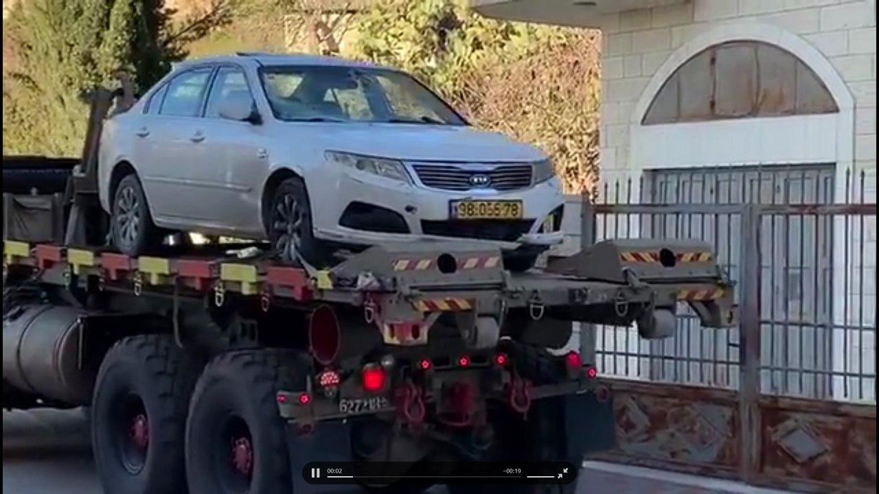 רכב מכונית מחבל פיגוע דריסה ירושלים לוחמים גולני בית ג'אלא סמוך ל בית לחם