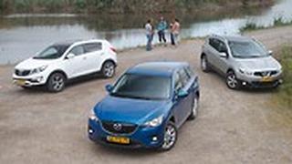 ניסאן קשקאי מאזדה CX5 קיה ספורטאז'