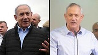 בני גנץ בנימין נתניהו