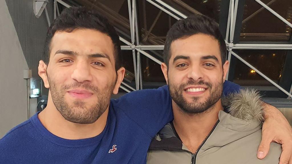 Sagi Muki, left, and Saeid Mollaei (Photo: Facebook) Saeid Mollaei (R) and Sagi Muki