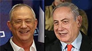 בנימין נתניהו בני גנץ