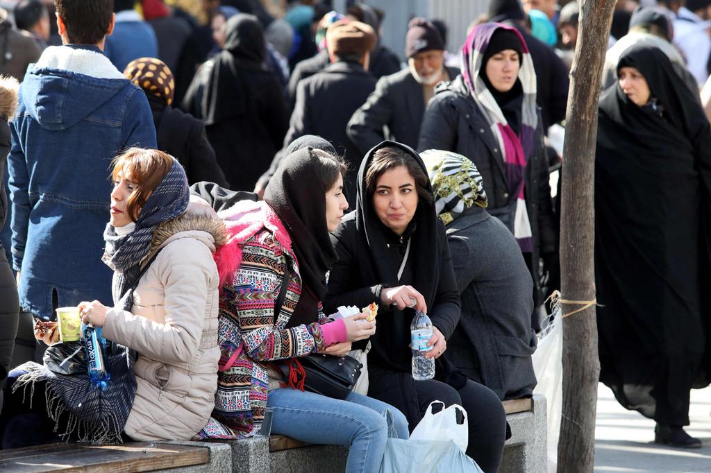 Tehran's Grand Bazaar (Photo: AFP) איראן טהרן