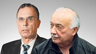 מימין: אליעזר פישמן וד"ר יוסי בנקל