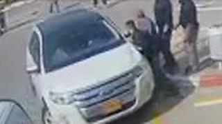 תיעוד הדריסה בבית החולים וולפסון