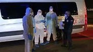 צוות מד"א טיסה מטוס קוריאן אייר בדרך ל ישראל מ דרום קוריאה נגיף קורונה
