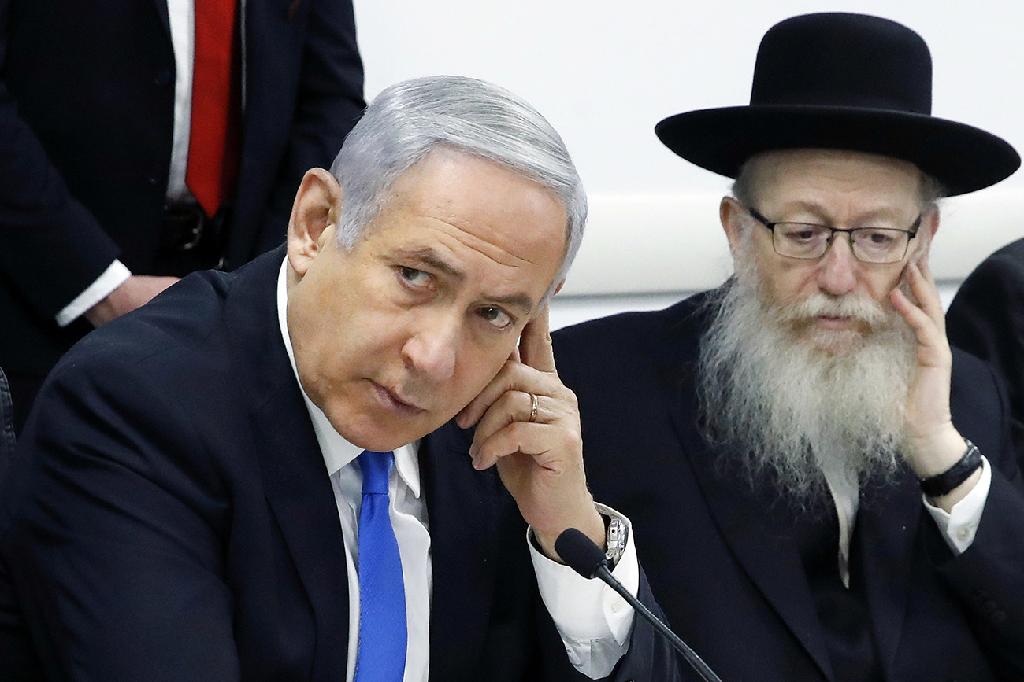 נתניהו וליצמן. ארכיון (צילום: רויטרס) בנימין נתניהו יעקב ליצמן הערכת מצב נגיף קורונה משרד הבריאות