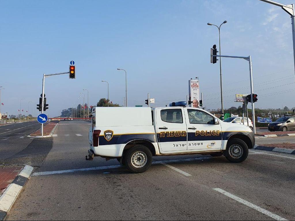 Major roads in the South closed to civilians (Photo: Barel Ephraim) הסלמה בדרום