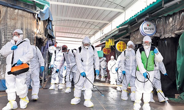 Sterilization efforts at coronavirus-hit location ידיעות