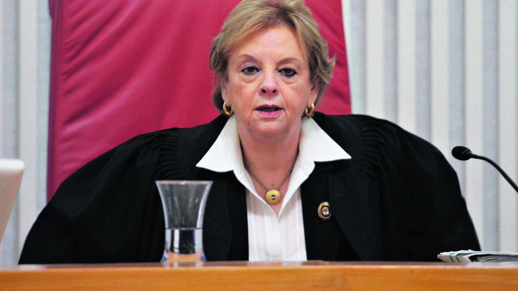 Former Chief Justice Dorit Beinish (Photo: Alex Kolomoisky ) דורית ביניש כנשיאת בית המשפט העליון
