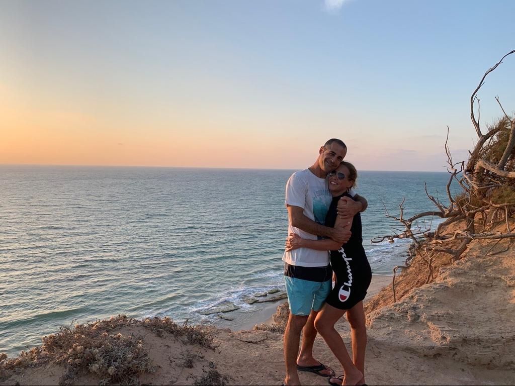 "היא מודל מבחינתי לאישה ולבת זוג" (צילום: אוסף משפחתי) ניר ודנית