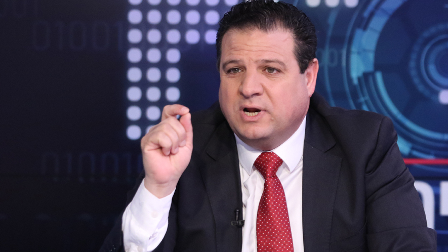 איימן עודה. "דורשים לחיות בחברה ללא נשק" (צילום: אבי מועלם ) איימן עודה המפלגה הרשימה המשותפת בחירות 2020 בליץ