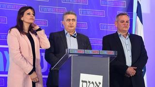 עמיר פרץ מטה העבודה גשר מרצ אחרי תוצאות מדגם בחירות